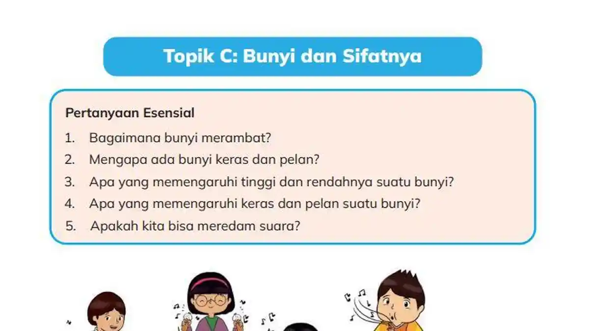 Kunci Jawaban IPAS Kurikulum Merdeka Kelas 5 Halaman 19: Bagaimana Bunyi Merambat?