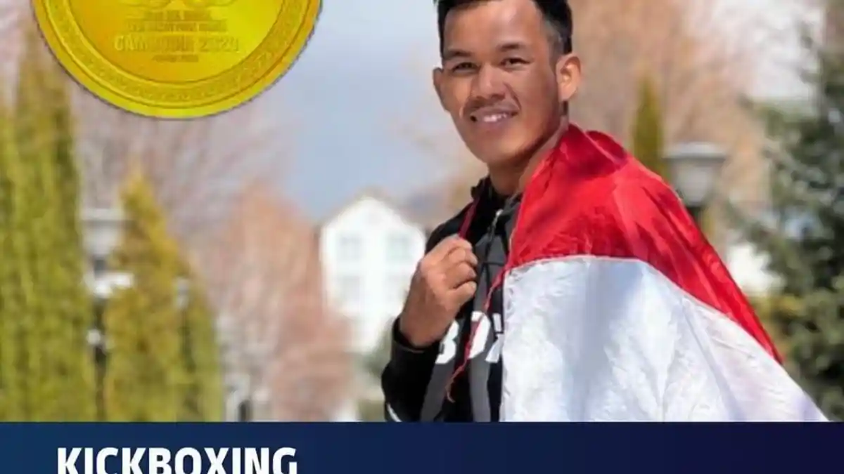 Atlet Kickboxing Sumut Toni Kristian Hutapea Raih Medali Emas, Unimed Beri Apresiasi