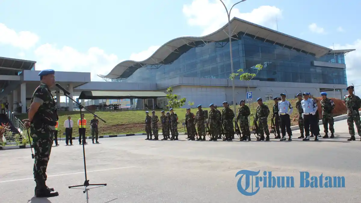 Pengamanan di Bandara Bukan Untuk Takuti Penumpang, Kata Danlanud Tanjungpinang