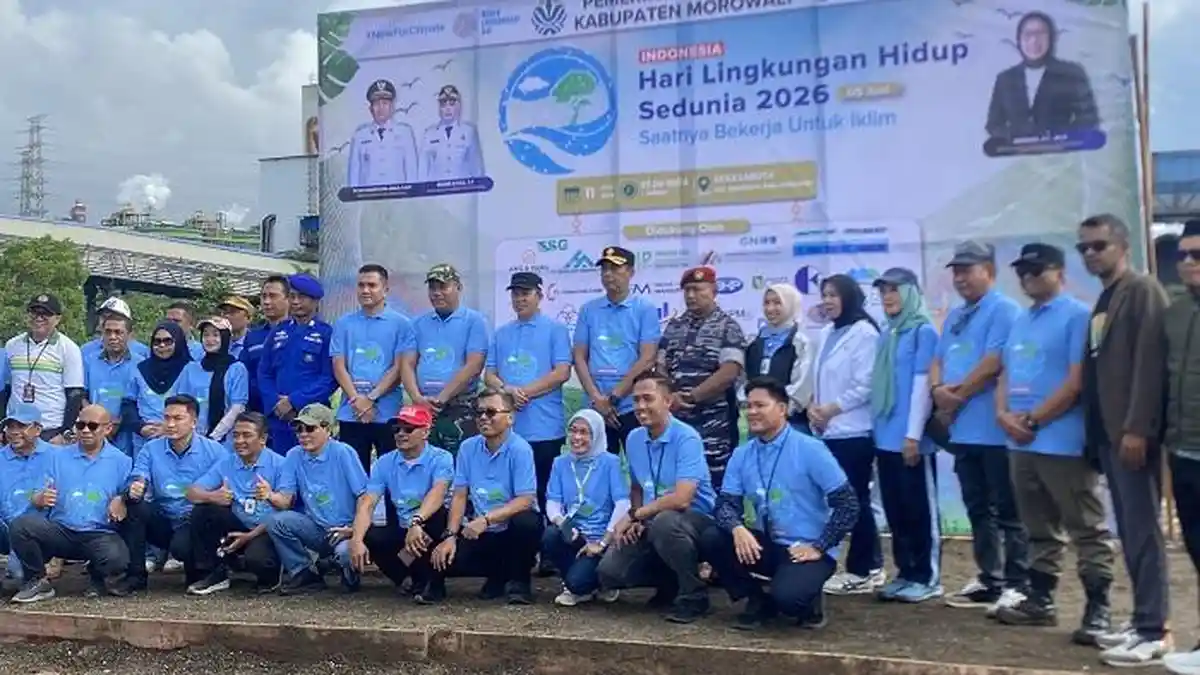Pimpin Upacara Hari Lingkungan Hidup, Bupati Iksan Instruksikan Penanganan Sampah Bahodopi