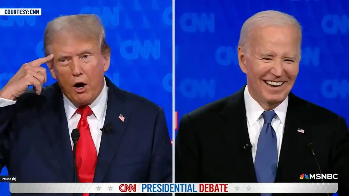 Disinggung Soal Usia, Donald Trump dan Joe Biden Justru Ribut soal Golf di Debat Capres AS 2024