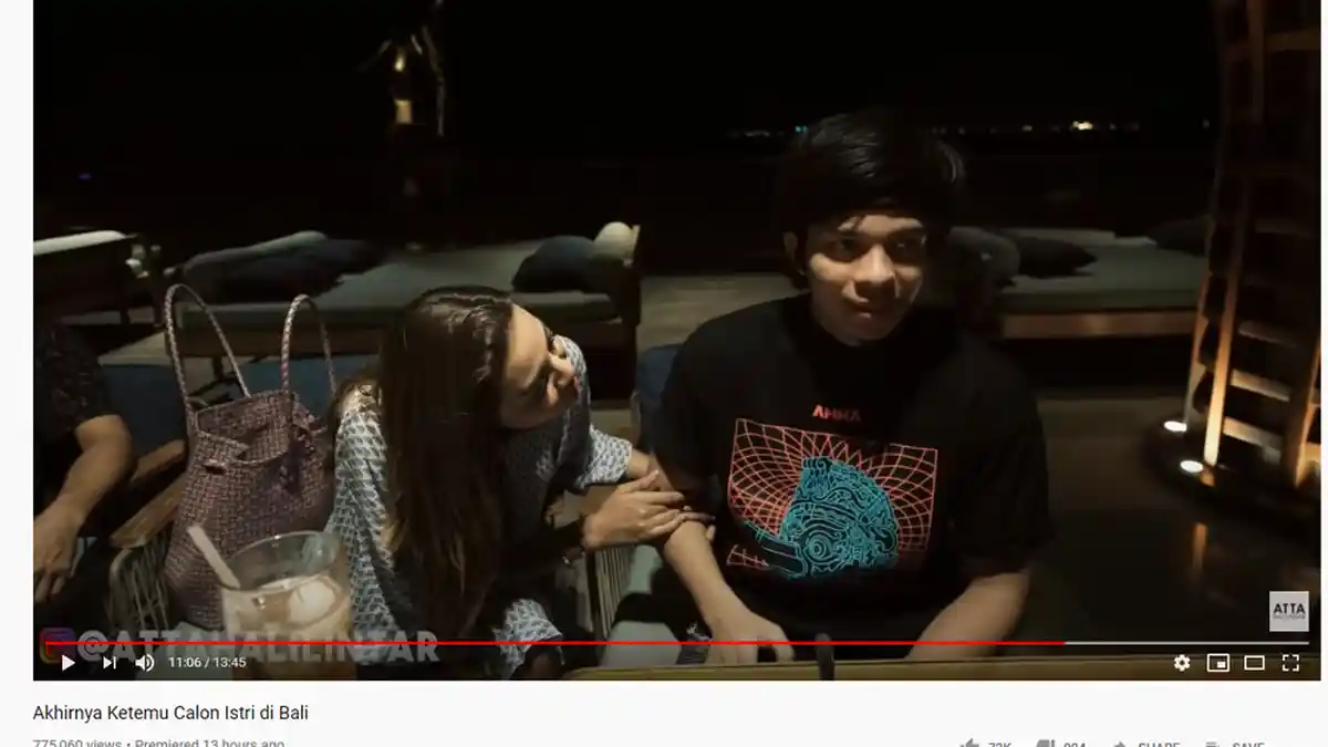 Aurel Bilang Begini saat Temui Sang Kekasih yang Menyusul ke Bali, Atta Halilintar Sampai Berbisik