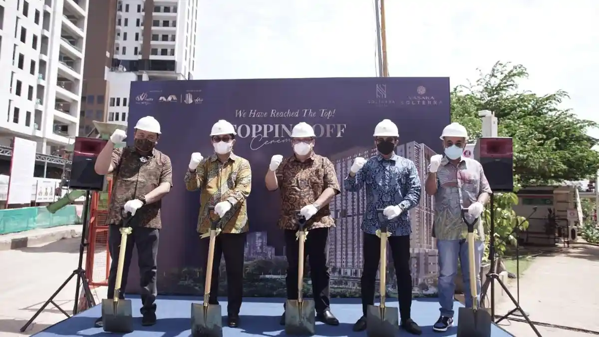 Vasaka Solterra Tutup Atap Tower Solterra Suites
