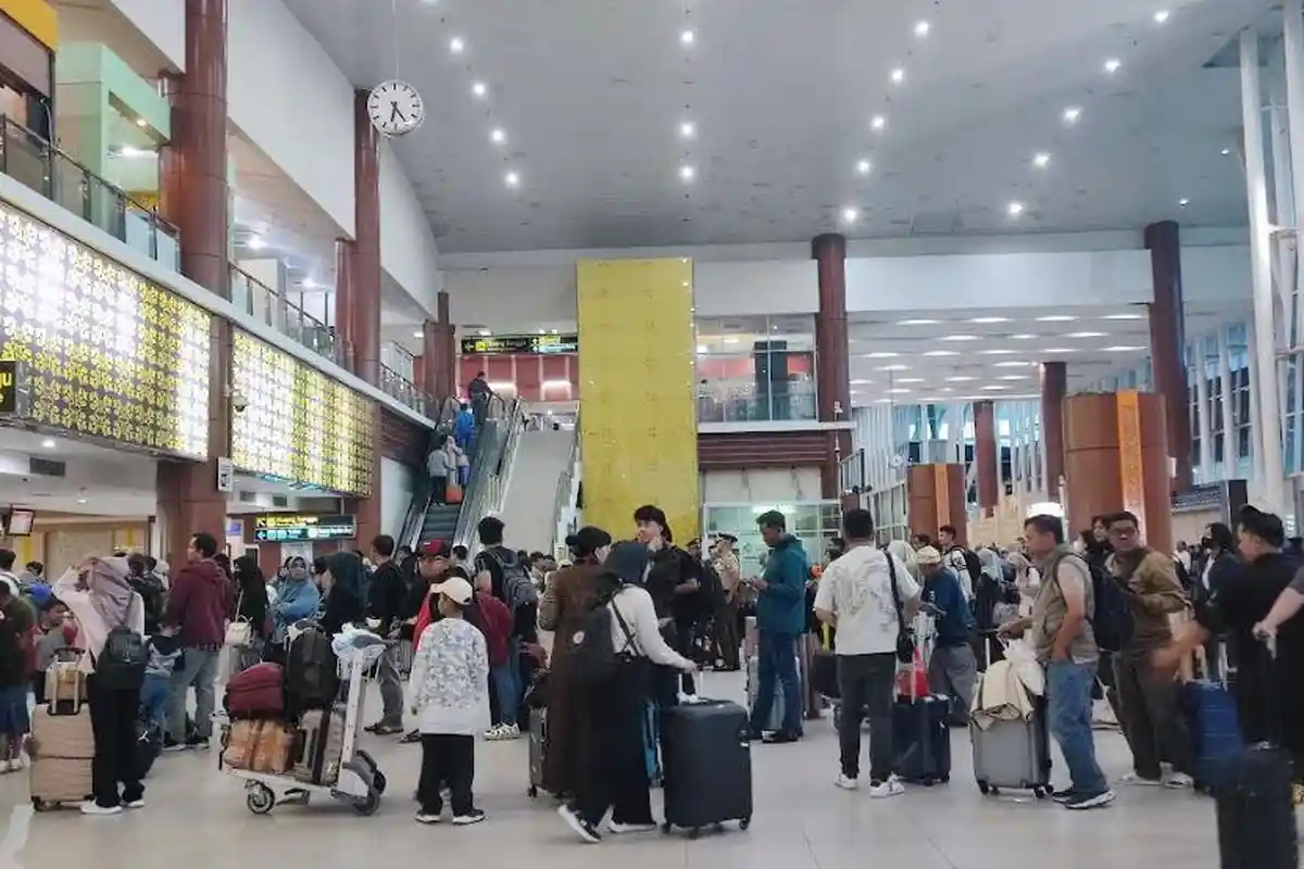 Arus Balik di Bandara SSK II Pekanbaru Mulai Melandai, Ternyata Puncaknya H+3 Lebaran