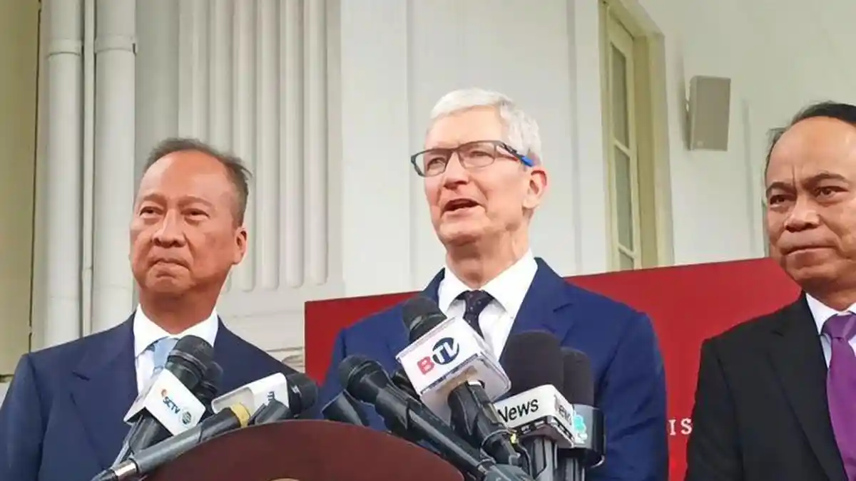 Respons Tim Cook saat Diajak Bangun Smart City IKN Nusantara, Kapan Apple Store Buka di Indonesia?