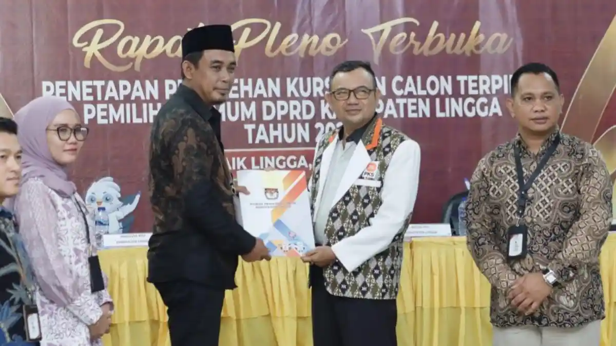 Daftar 25 Nama Anggota DPRD Lingga Kepri Periode 2024-2029 Hasil Pemilu 2024