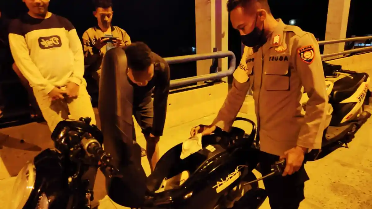 Gorontalo Rawan Curanmor dan Aksi Balap Liar, Polisi Tingkatkan KRYD pada Dini Hari