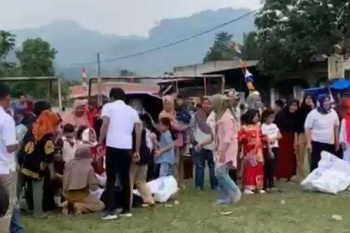 Tawa Terakhir Ibu di Jambi, Ia Meninggal saat Ikut Lomba Balap Karung, Warga Geger