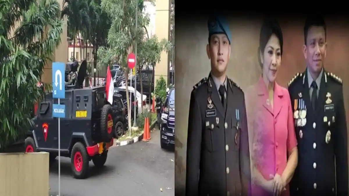 Rantis Brimob Hilir Mudik di Mabes Polri, Diduga Akan Kembali Angkut Jenderal Polisi Selain Sambo