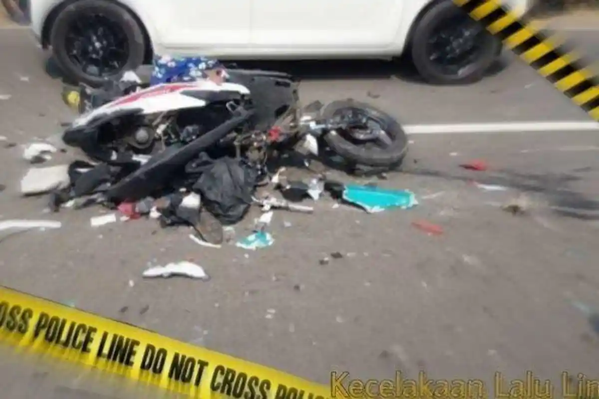 Kecelakaan Maut, Seorang Pengemudi Mobil Tewas, Tabrak Truk Setelah Melarikan Diri Menabrak Pemotor