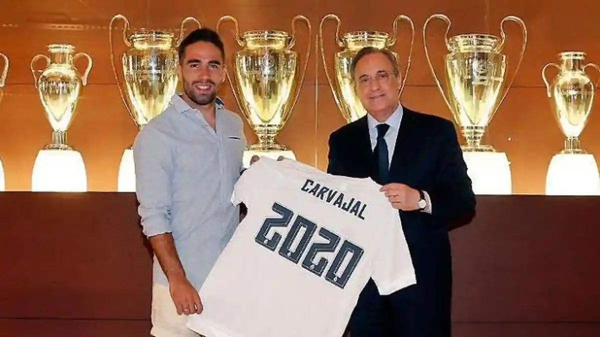 Dani Carvajal Perpanjang Kontrak di Real Madrid