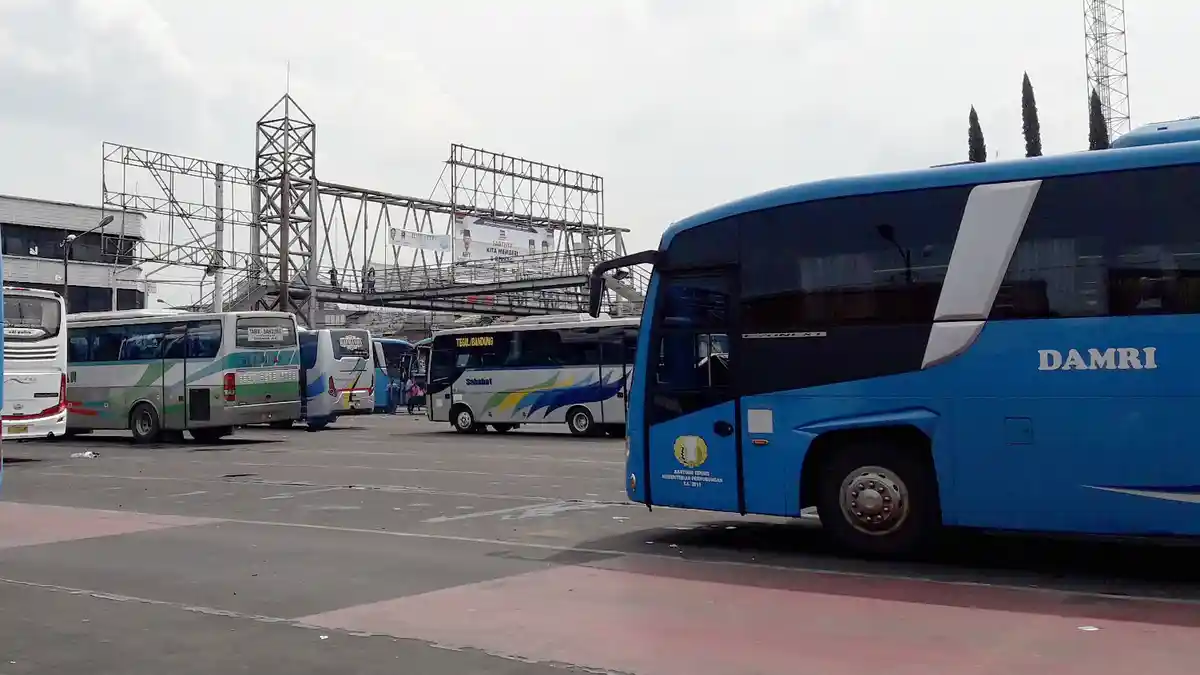 Memasuki Musim Arus Balik, Terminal Cicaheum Masih Sepi