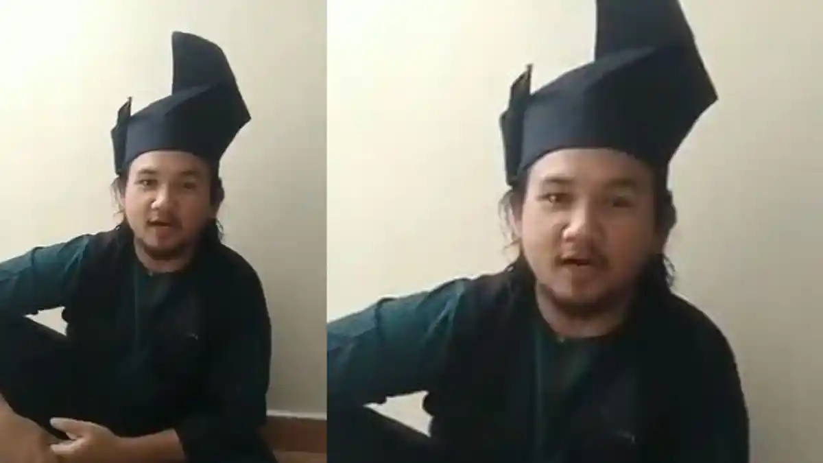 Pria Ini Viral Gara-gara Posting Cara Membelah Lemang Bambu Dengan Tangan