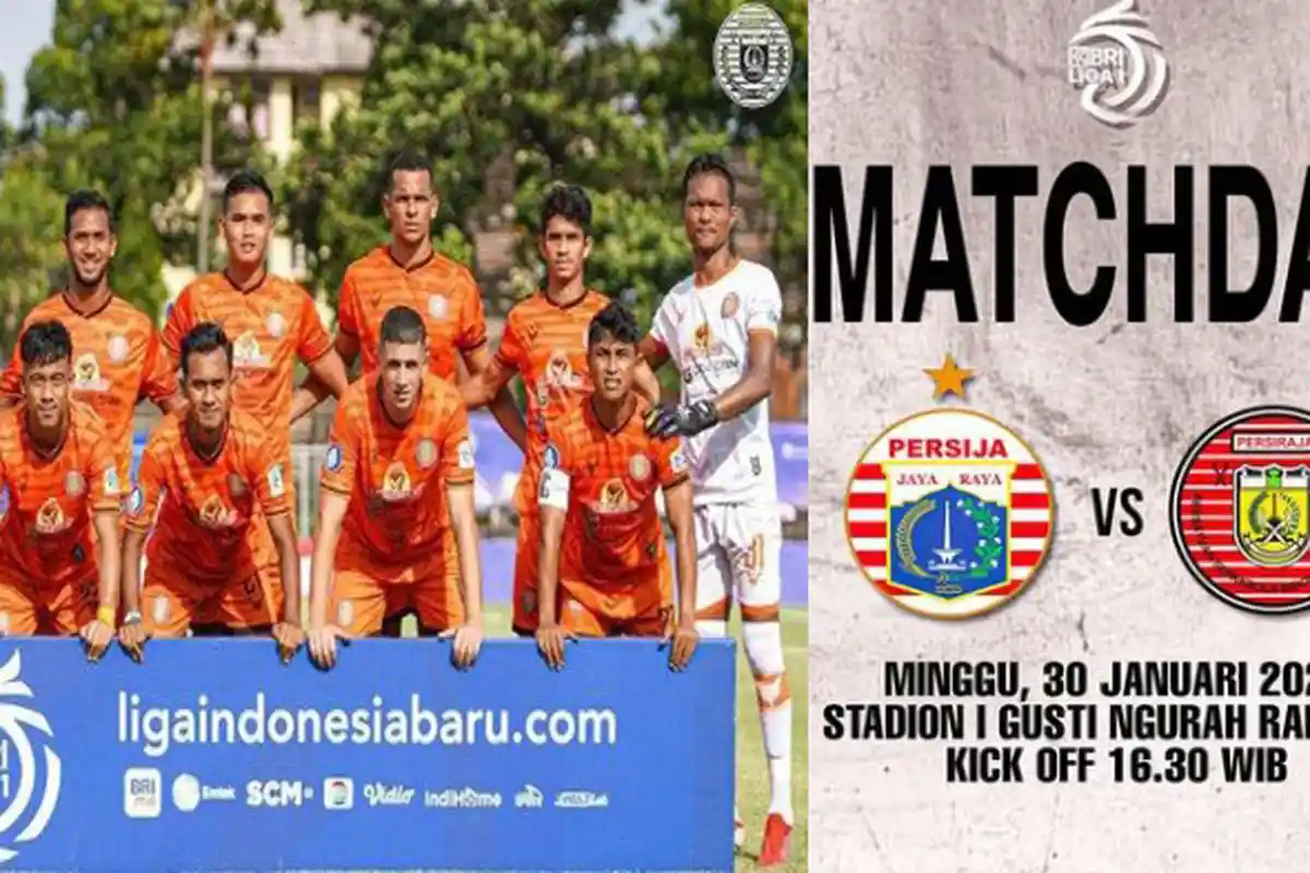 Prediksi Persija Jakarta vs Persiraja Banda Aceh, Live Sore Ini Pukul 16.30 WIB