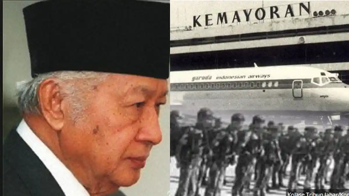 Ajudan Ungkap Cara Soeharto Hadapi Pembajakan Pesawat Woyla, Instruksi Keluar Jam 3 Dini Hari