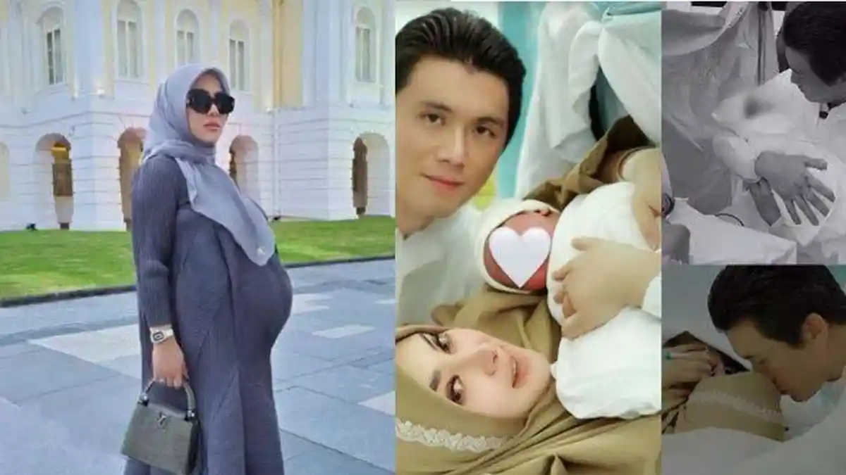 Syahrini Umumkan Bobot dan Tinggi Badan Anak Pertamanya