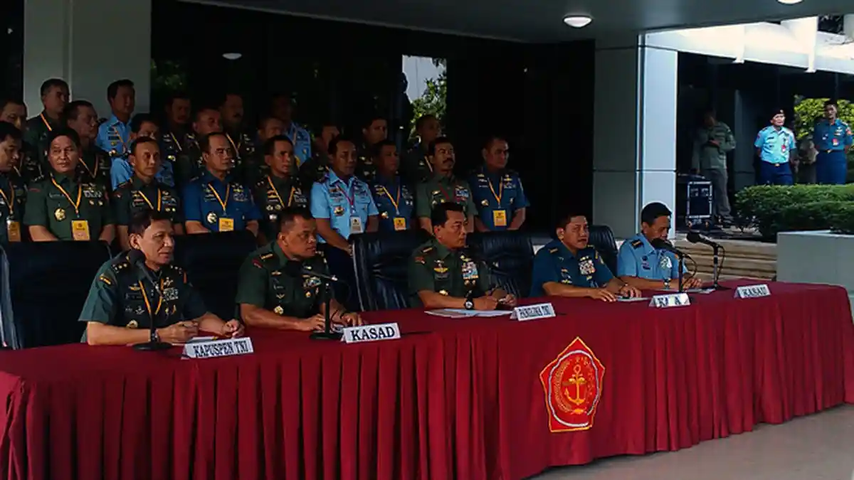 Jenderal Moeldoko Buka Rapat Pimpinan TNI 2015