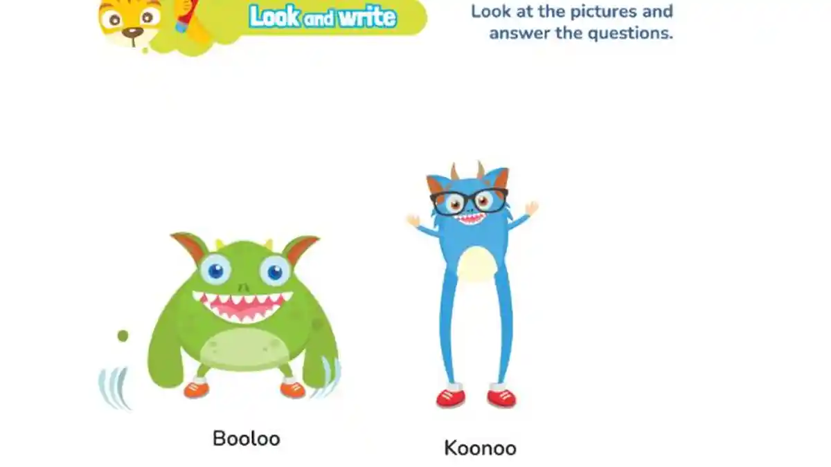 Kunci Jawaban Bahasa Inggris SD Kelas 5 Kurikulum Merdeka Semester 2 Halaman 82 Compare Two Monsters