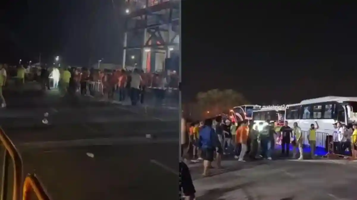 Terekam Video Ricuh Suporter Persib Bandung vs Ratchaburi FC di Luar ...