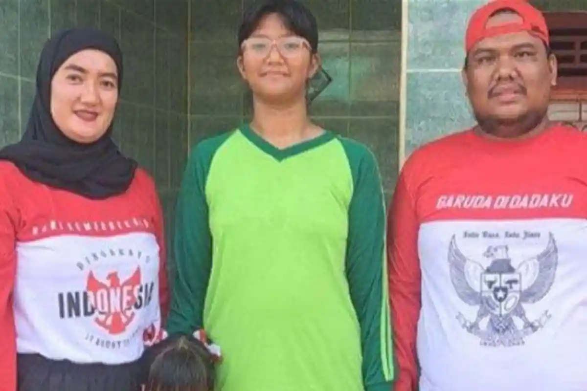 Syahqira Siswi SD Usia 10 Tahun di Muara Enim Punya Tinggi Badan 175 CM, Orangtua : ini Berkah