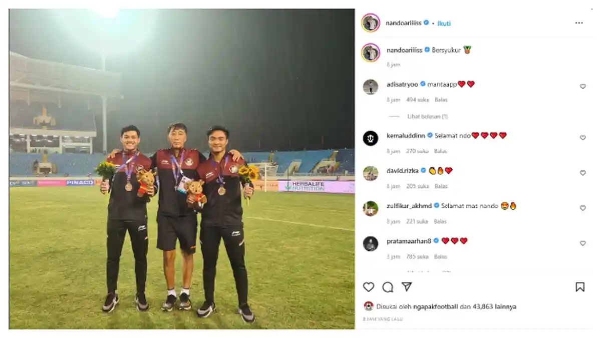 Jadi Penyelamat Skuad Garuda, Kiper Timnas U-23 Indonesia Ernando Ari Banjir Pujian dari Suporter