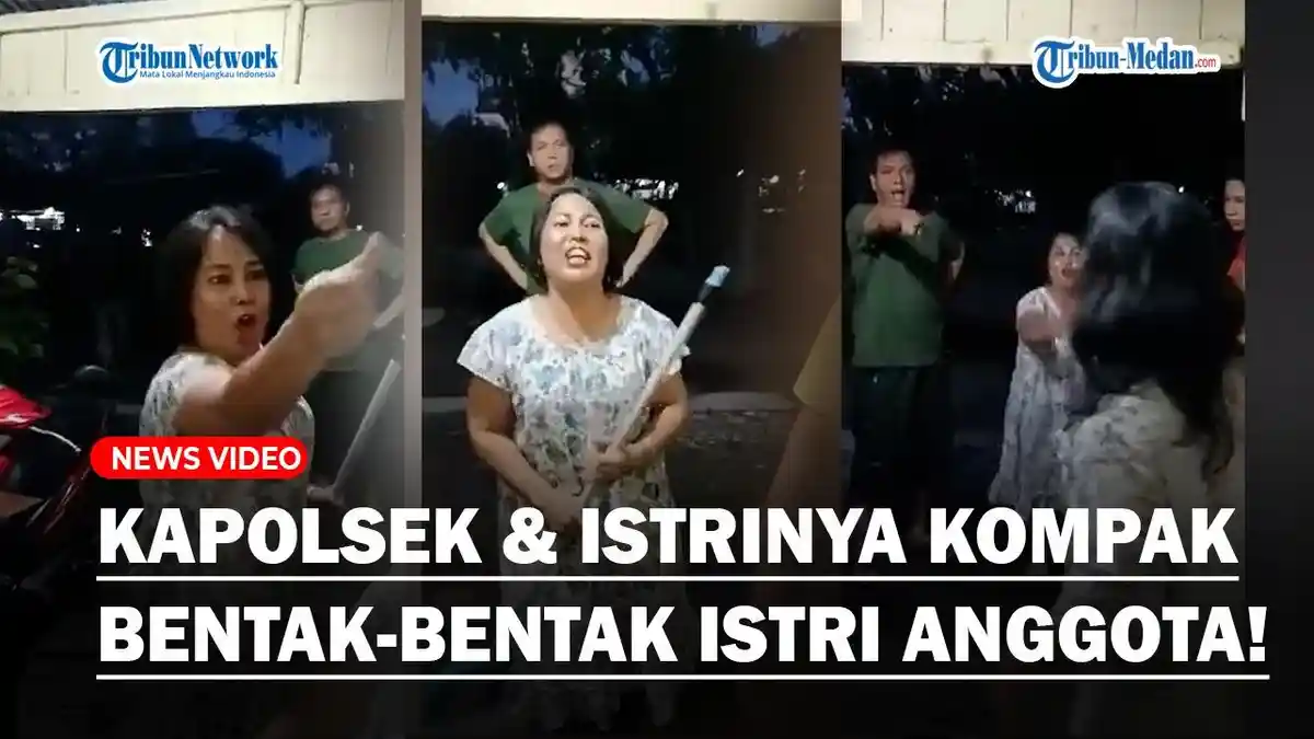 Viral Keributan di Asrama Polisi Labusel, Kapolsek dan Istrinya Labrak Tetangga Karena Lato-Lato