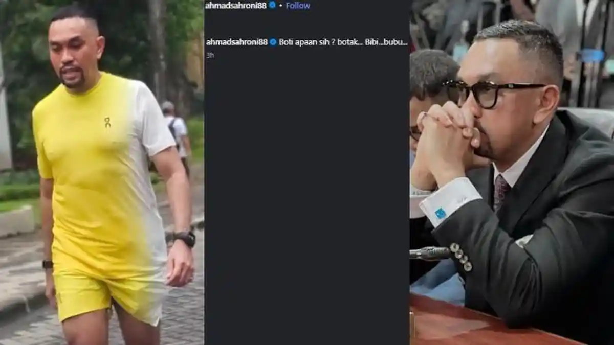 Ahmad Sahroni Batal Dipecat dari DPR, Balas Netizen yang Ejek Sikap Gemulainya Dulu: Apaan Sih?