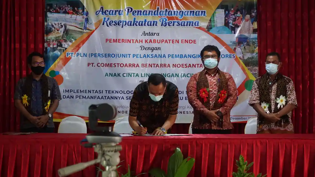 Pertama di Indonesia, Pengolahan Sampah di Ende Gunakan Teknologi