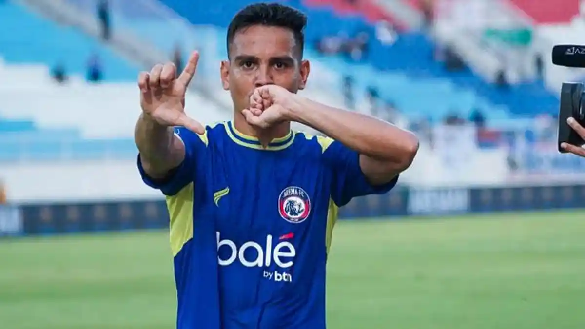 Valdeci Pamit dari Arema FC, Gol Spektakuler Jadi Perpisahan Terakhir