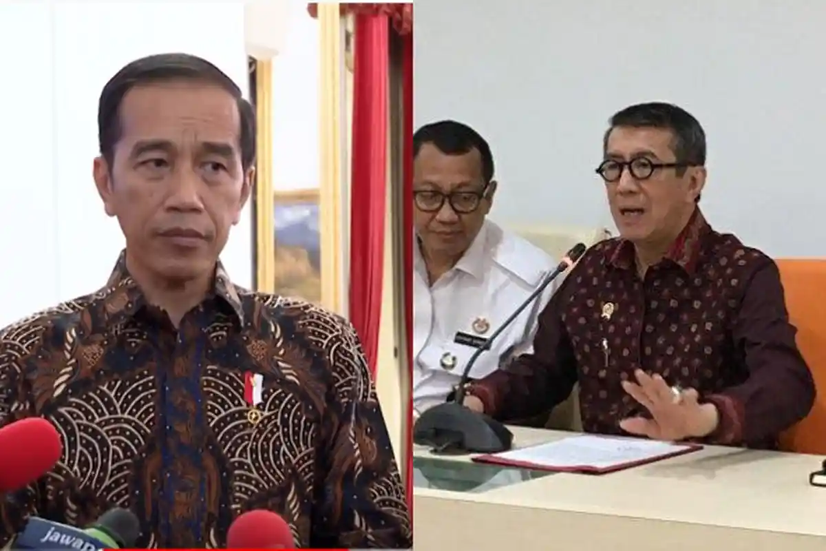 Yasonna Laoly Beri Statement Tak Benar soal Harun Masiku, Jokowi Kini Beri Pesan untuk Para Menteri