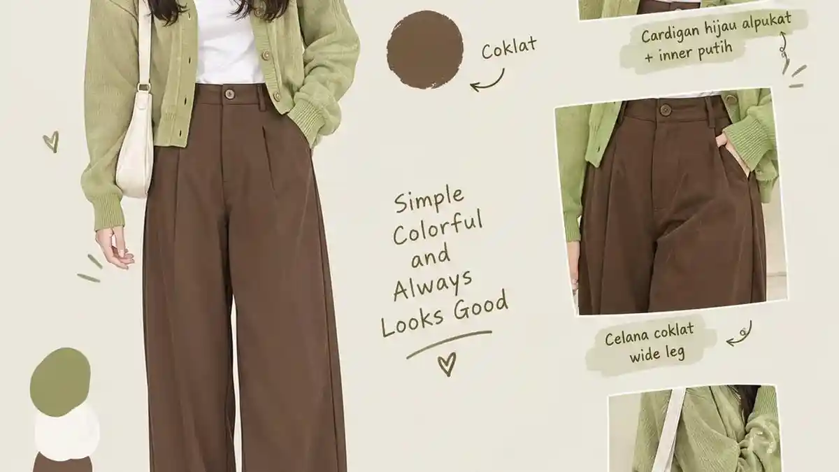 Gaya Cewek Kue, Kenali Makna dan Perpaduan Warna Outfit Hijau Avocado ...
