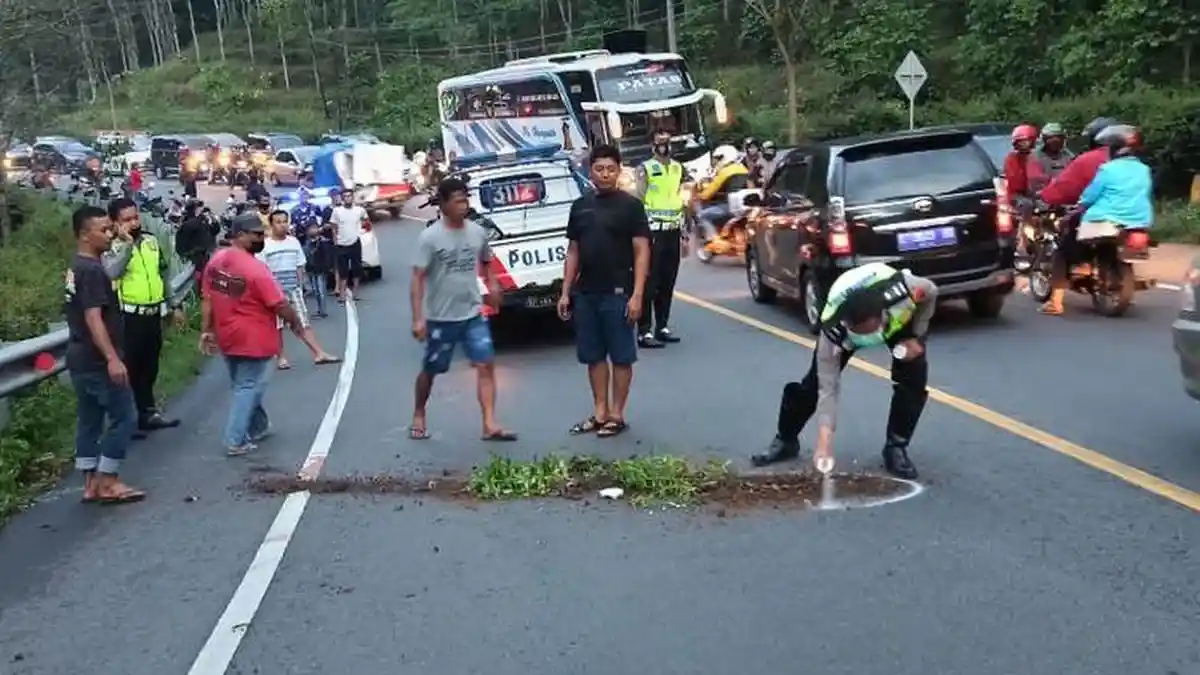 Jadi Korban Tabrak Lari, Wanita Pengendara Motor Ini Tewas, Polisi Ungkap Kronologinya