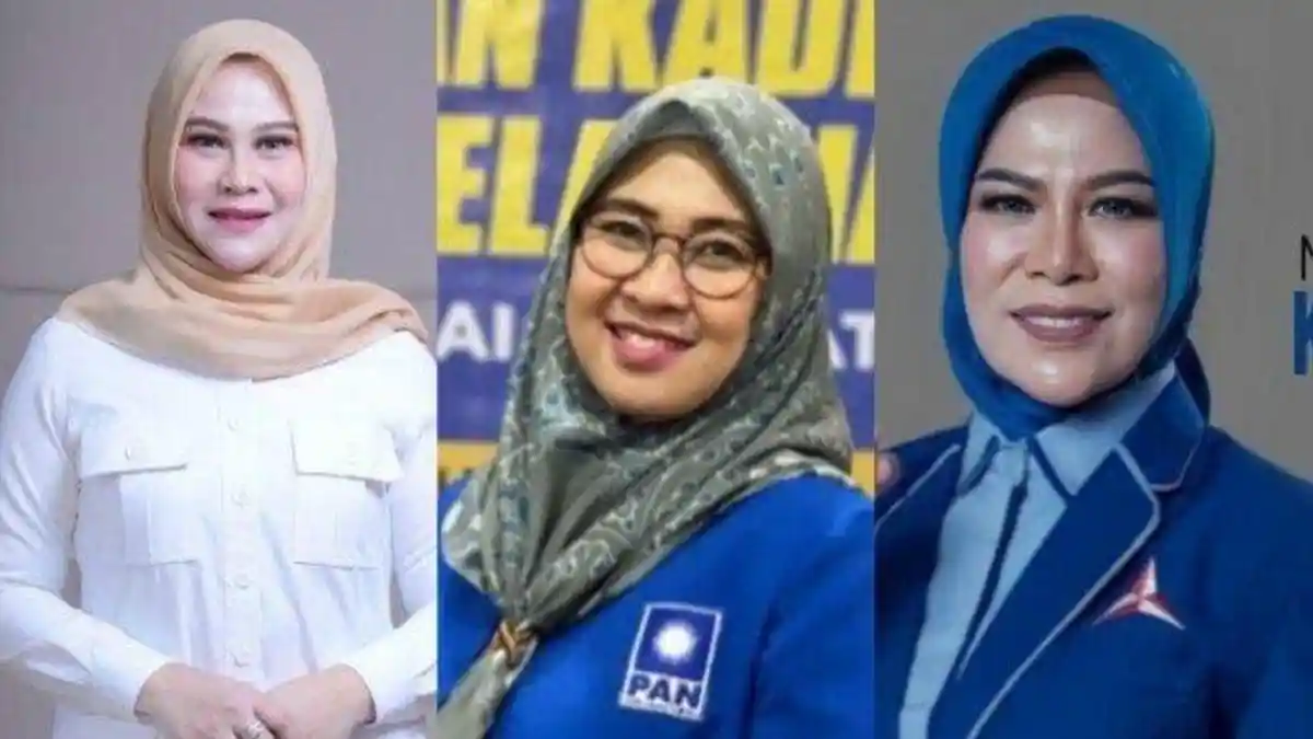 3 Ketua Partai Bersaing ke DPRD Sulsel, Andi Tenri Indah Raih Suara Tertinggi