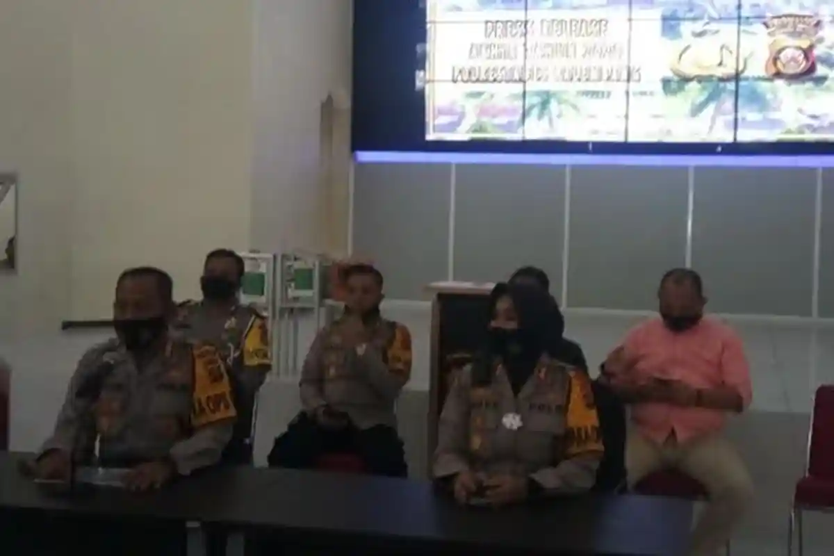 Refleksi Tahun 2020, Kasus Kriminalitas di Palembang Menurun, Kasus Narkoba Naik