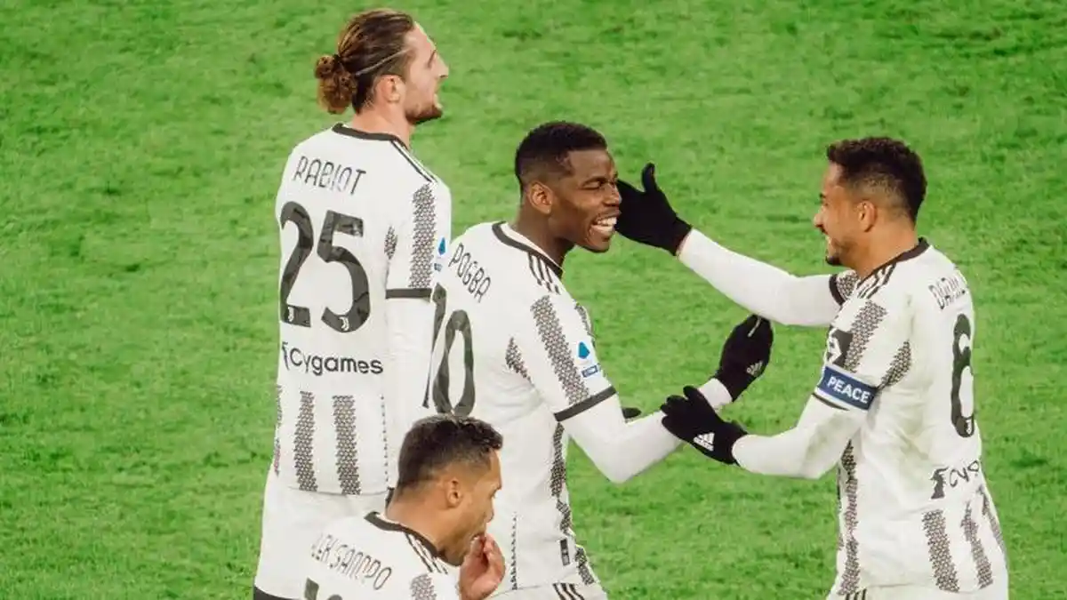 Paul Pogba Debut, Juventus Hempaskan Torino dalam Drama Setengah Lusin Gol
