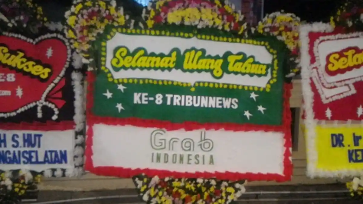 Grab Indonesia Ucapkan Selamat HUT ke-8 Tribunnews.com
