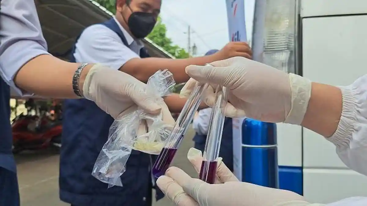 Pengecekan Pangan Loka POM di Pasar Manis Purwokerto, Ditemukan Teri dan Cumi Berformalin