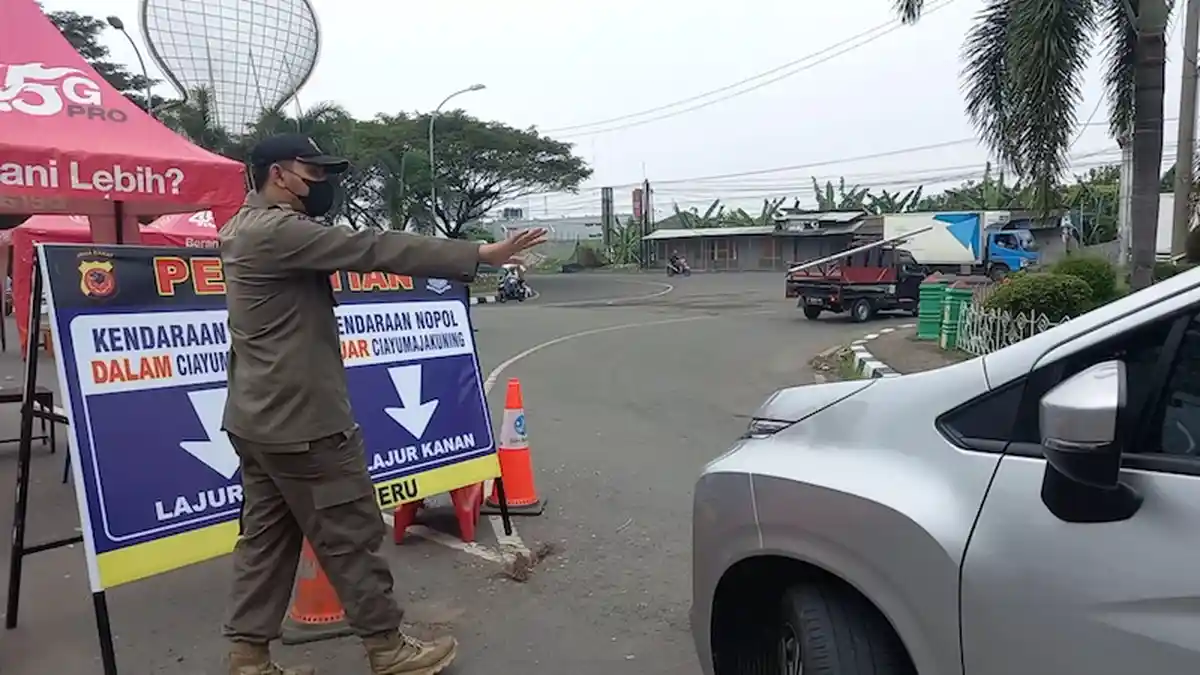Larangan Mudik Lebaran, Kendaraan di Luar Kota Cirebon Harus Diperiksa Petugas