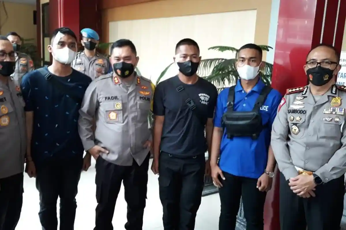 Begini Kondisi Enam Anggota Polisi Kena Keroyok Saat Pengamanan Demo Mahasiswa di Gedung DPR RI