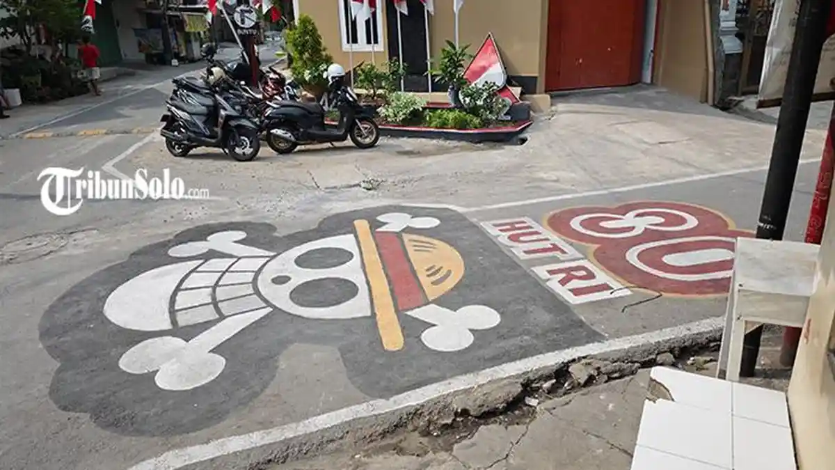 Bendera dan Mural One Piece Heboh di Sragen dan Sukoharjo, Wonogiri Diklaim Nihil Kejadian