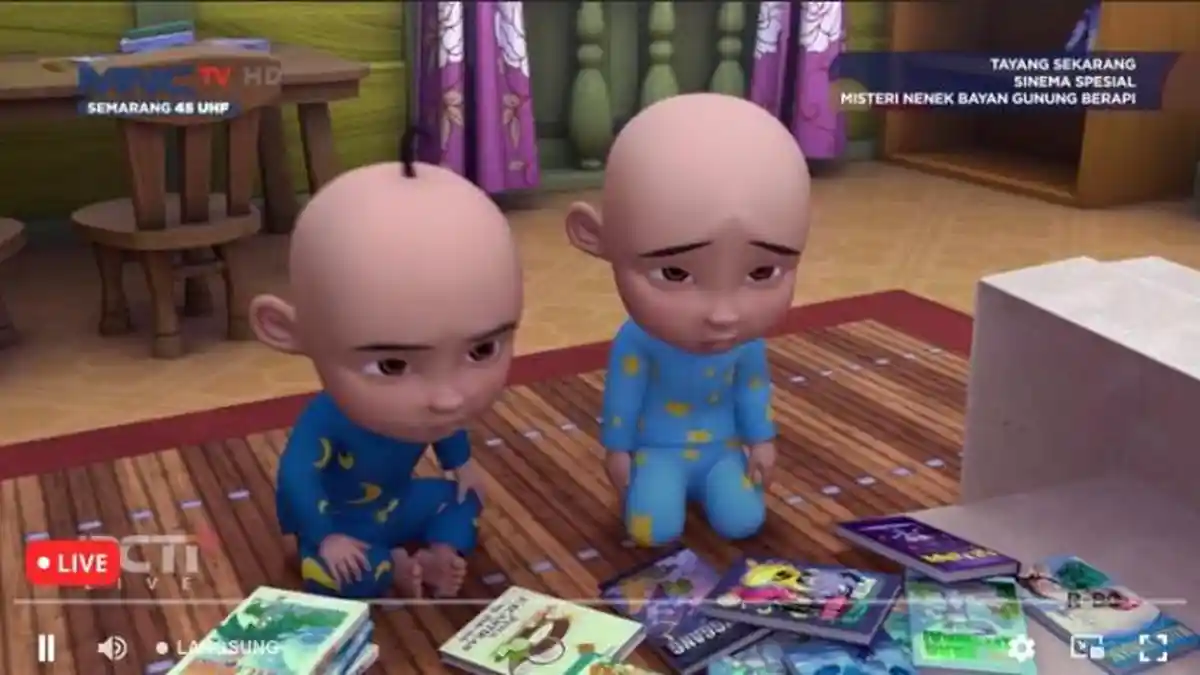 Link Nonton MNC TV Upin Ipin Hari Ini, Siang: Misteri Nenek Bayan Gunung Berapi hingga Bermula