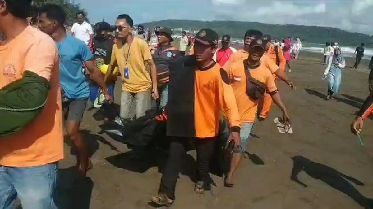 Ramdani Wisatawan Asal Tasikmalaya yang Tenggelam di Pangandaran ...