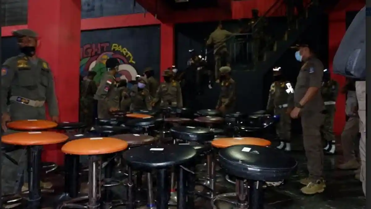 Cegah Maksiat, 11 Tempat Hiburan Malam di Kota Serang Ditertibkan