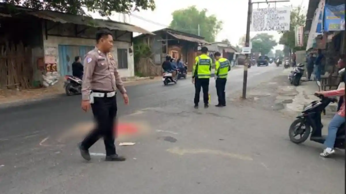 Kecelakaan di Mojoagung Jombang, Pemotor Perempuan Tewas Usai Tabrak Pengendara Sepeda Angin