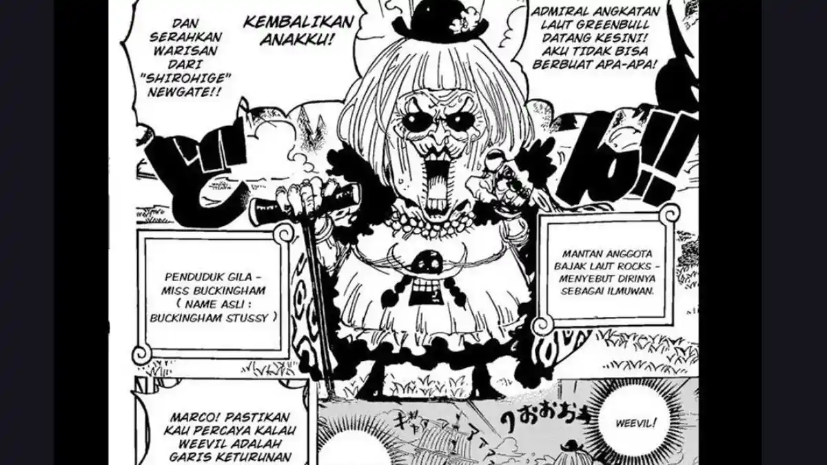 Link Baca Manga One Piece 1073: Penguasa Tertinggi Dunia, Salah Satu Gorosei Menuju Egghead