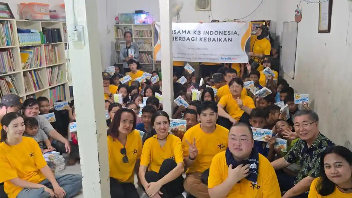KB Bank dan Perusahaan Afiliasi KBFG Indonesia Peduli Gizi Anak Bagikan ...