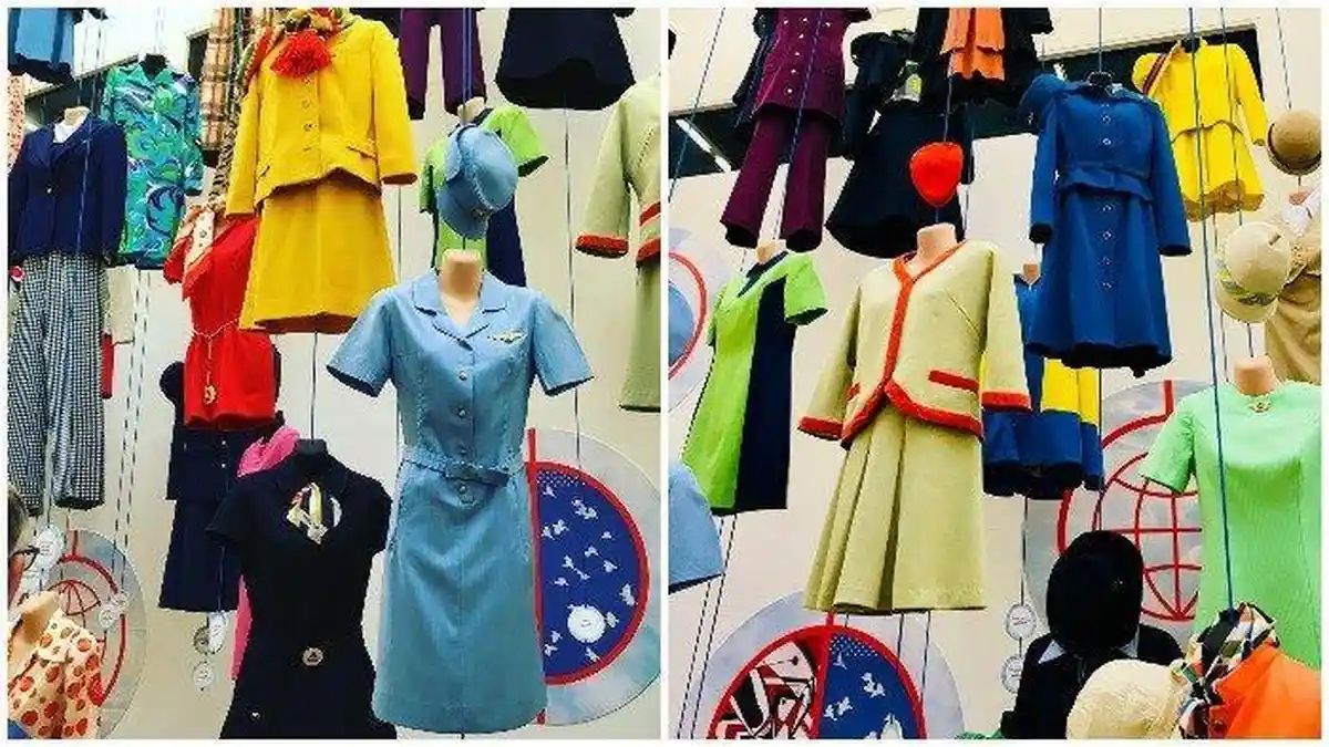 Pria Ini Koleksi 1.000 Seragam Pramugari Dunia, Termasuk Garuda Indonesia