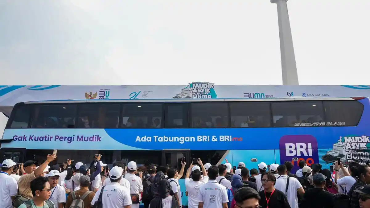 BRI Group Berangkatkan 12.173 Orang Mudik Asyik Bersama BUMN 2024