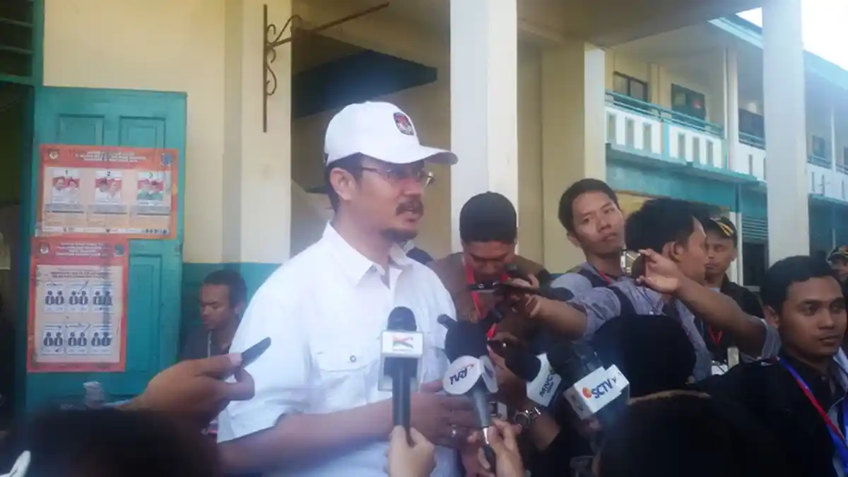 KPU Tetap Targetkan 77,5 Persen Pemilih Gunakan Hak Pilih