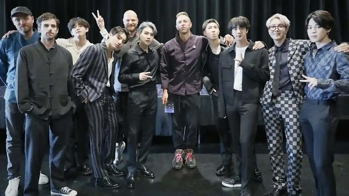 Jadi Trending Youtube, Video Lirik BTS-Coldplay Ditonton Lebih 4 Juta Orang dalam 3 Jam Rilis